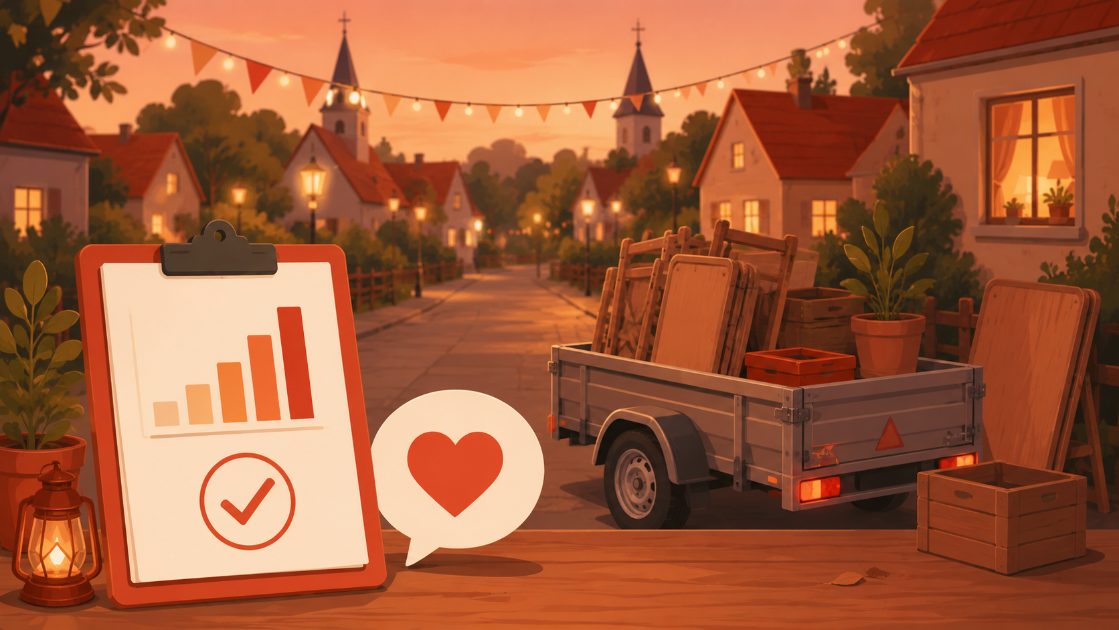 Nach dem Flohmarkt: Was jetzt noch zu tun ist